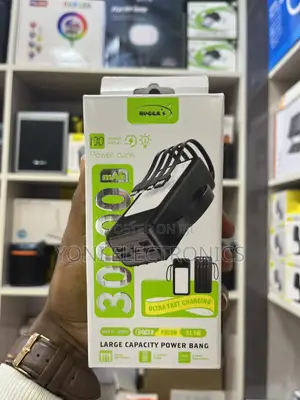 RUGGA'S RGY-300 30000mAh Ultra-Fast Charging Power Bank