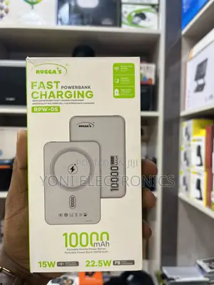 RUGGA'S RPW-05 10000mAh Magnetic Wireless Fast Charging Power Bank