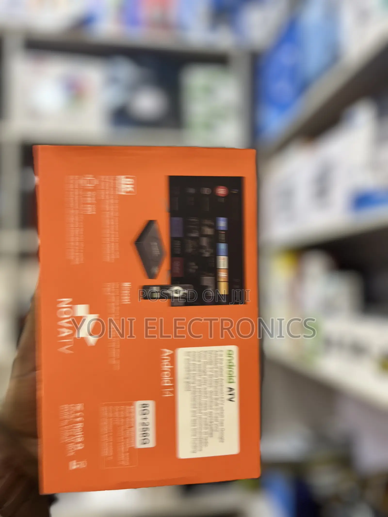 Xcruiser Novatv V12 Ai /HDR Android TV Box With Voice Remote