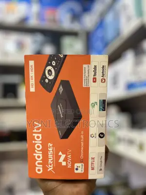 Xcruiser Novatv V12 Ai /HDR Android TV Box With Voice Remote