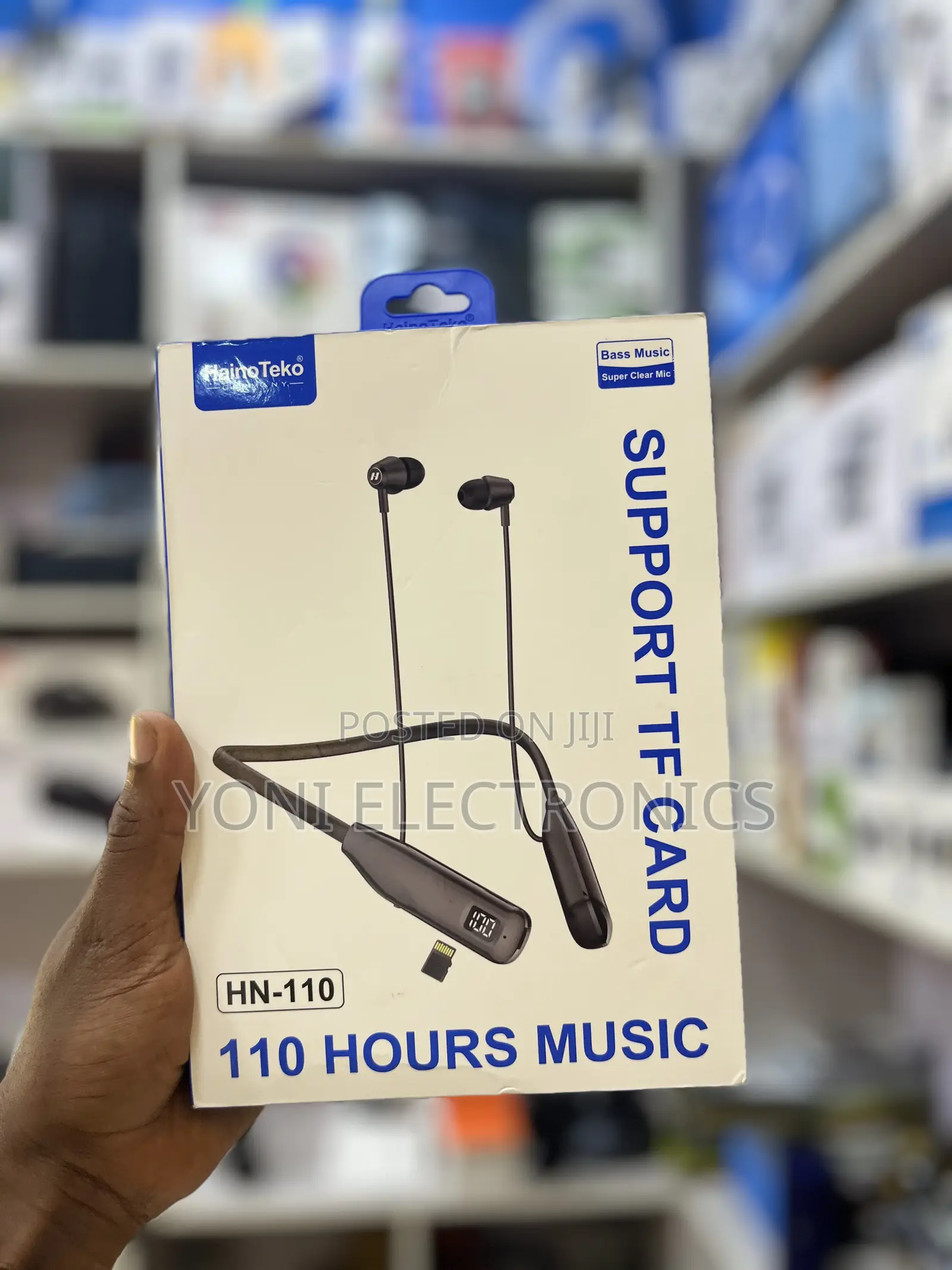 Haino Teko HN-110 Wireless Bluetooth Neckband Headphones