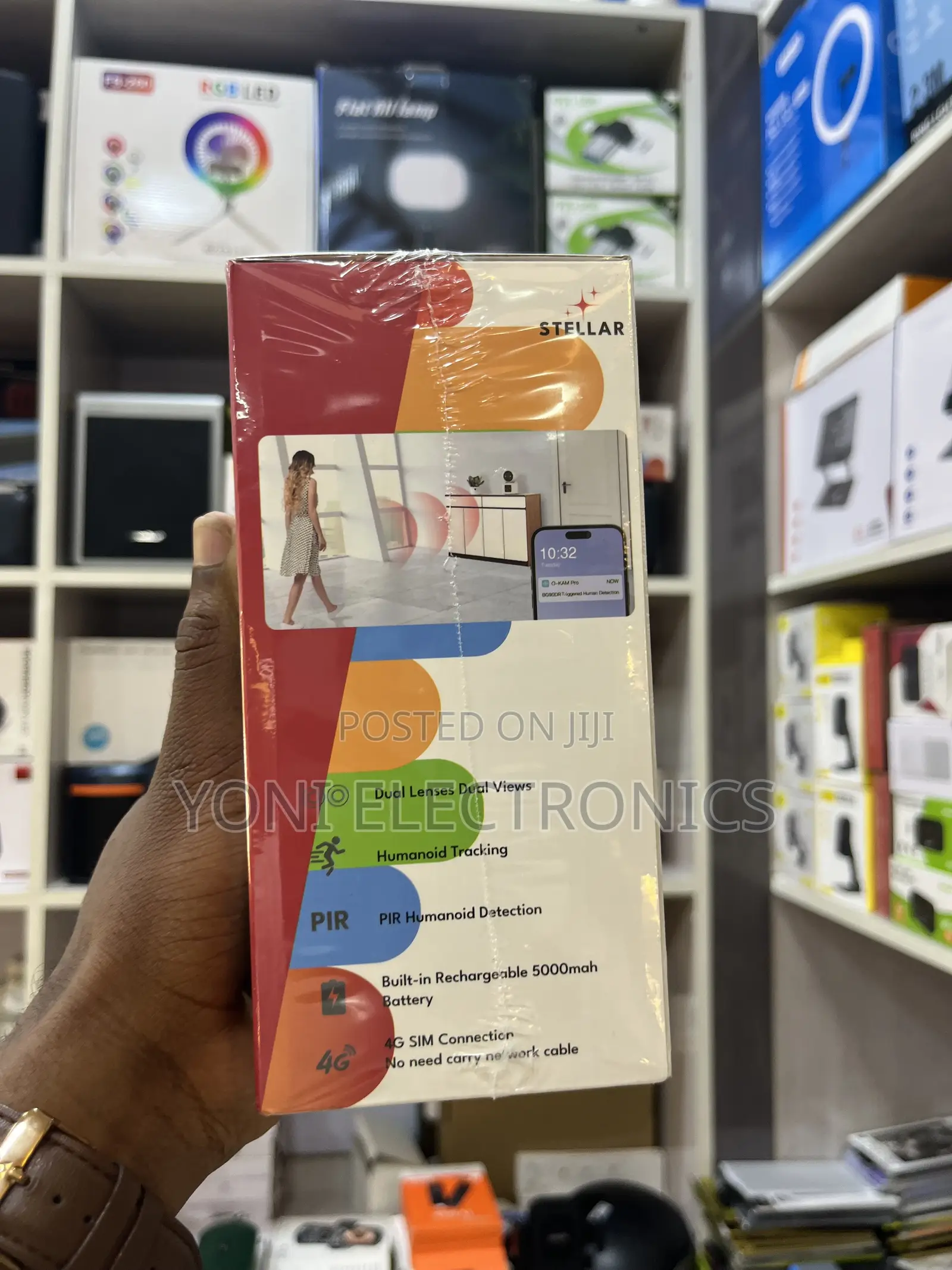 STELLAR C402 PRO 5G Dual-Lens Smart Security Camera