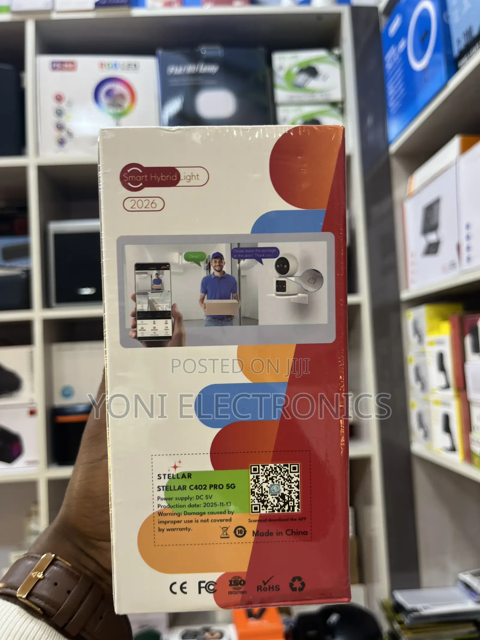 STELLAR C402 PRO 5G Dual-Lens Smart Security Camera