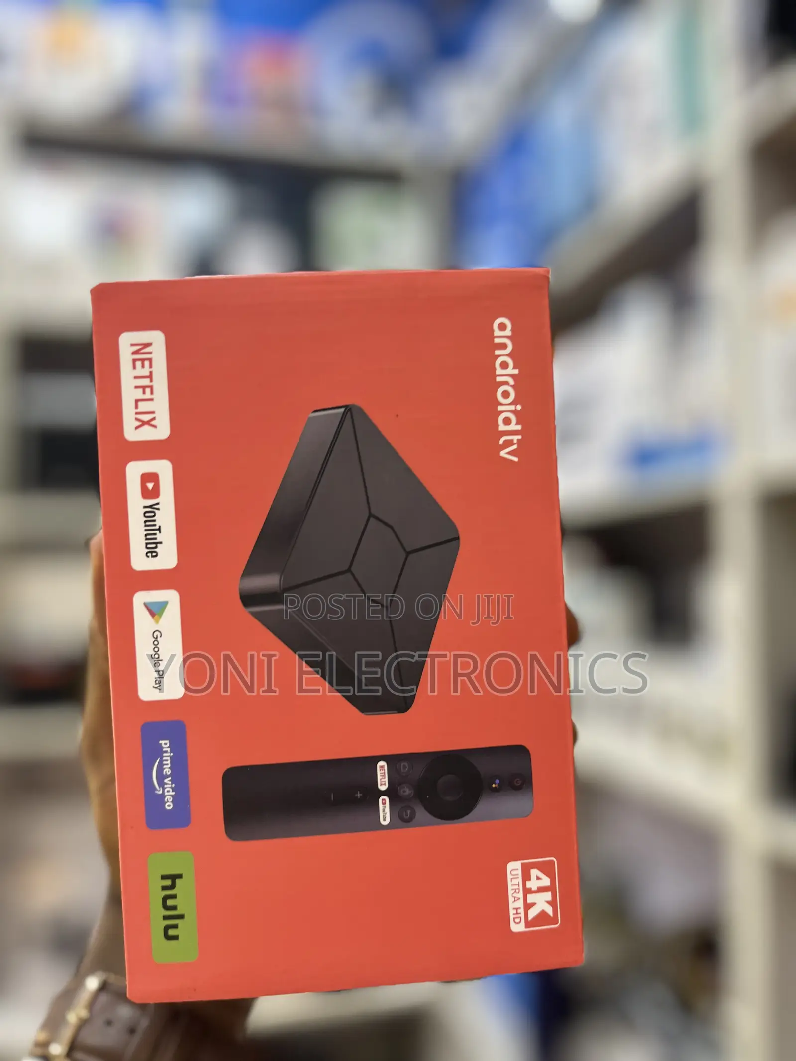 Android TV Ultra HD Smart Media Streaming Box