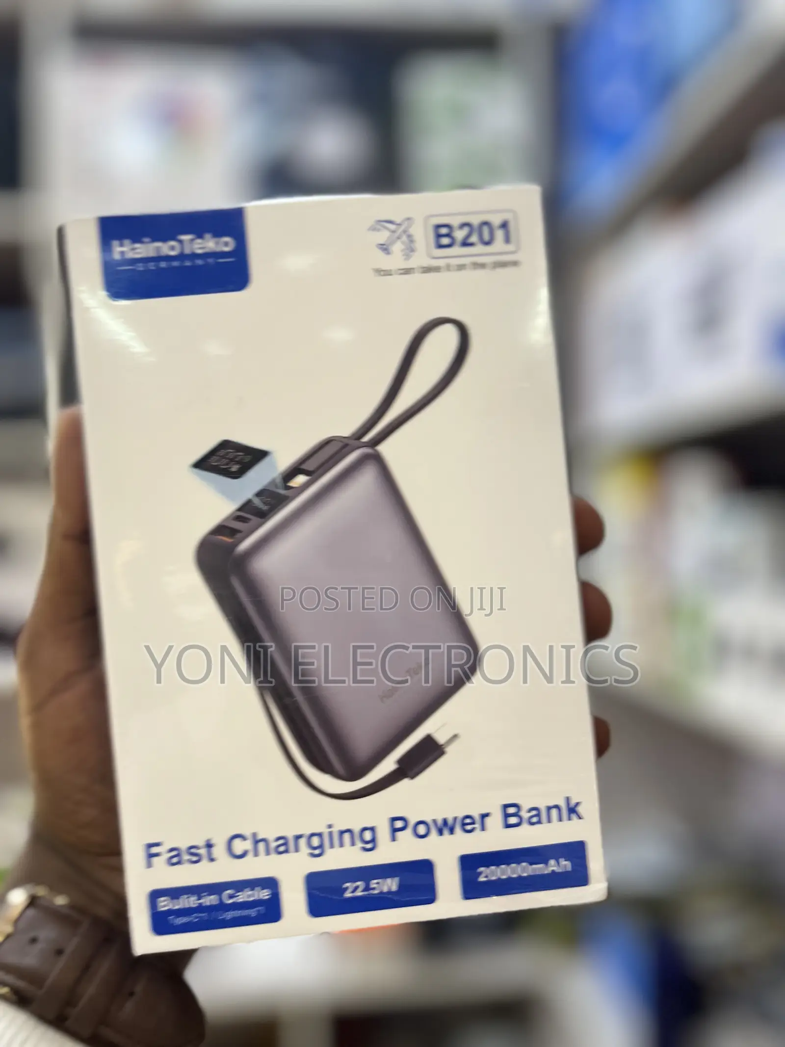 Haino Teko B201 20000mAh 22.5W Fast Charging Power Bank