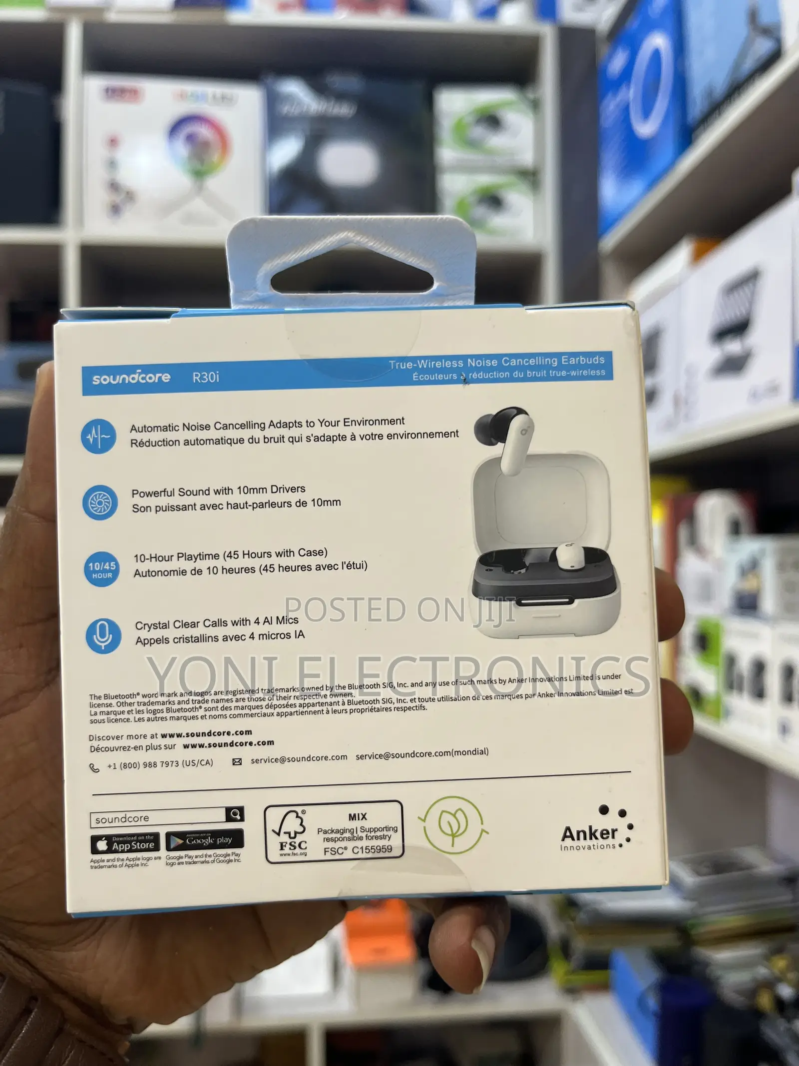 Soundcore by Anker P30i Noise Cancelling Wireless Earbuds