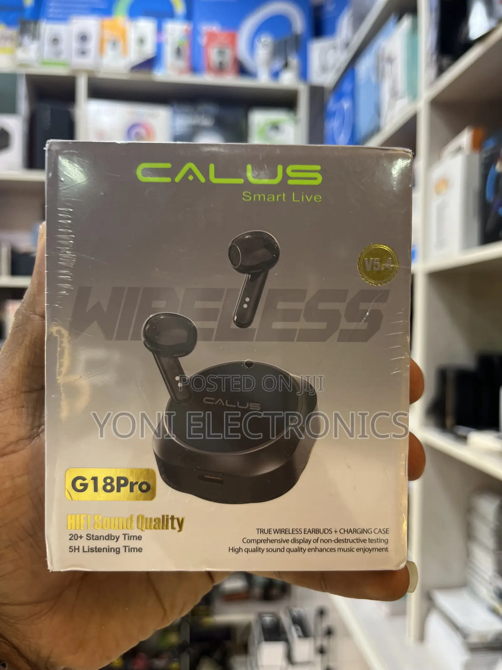 CALUS Smart Live G18Pro Wireless Earbuds With Charging Case