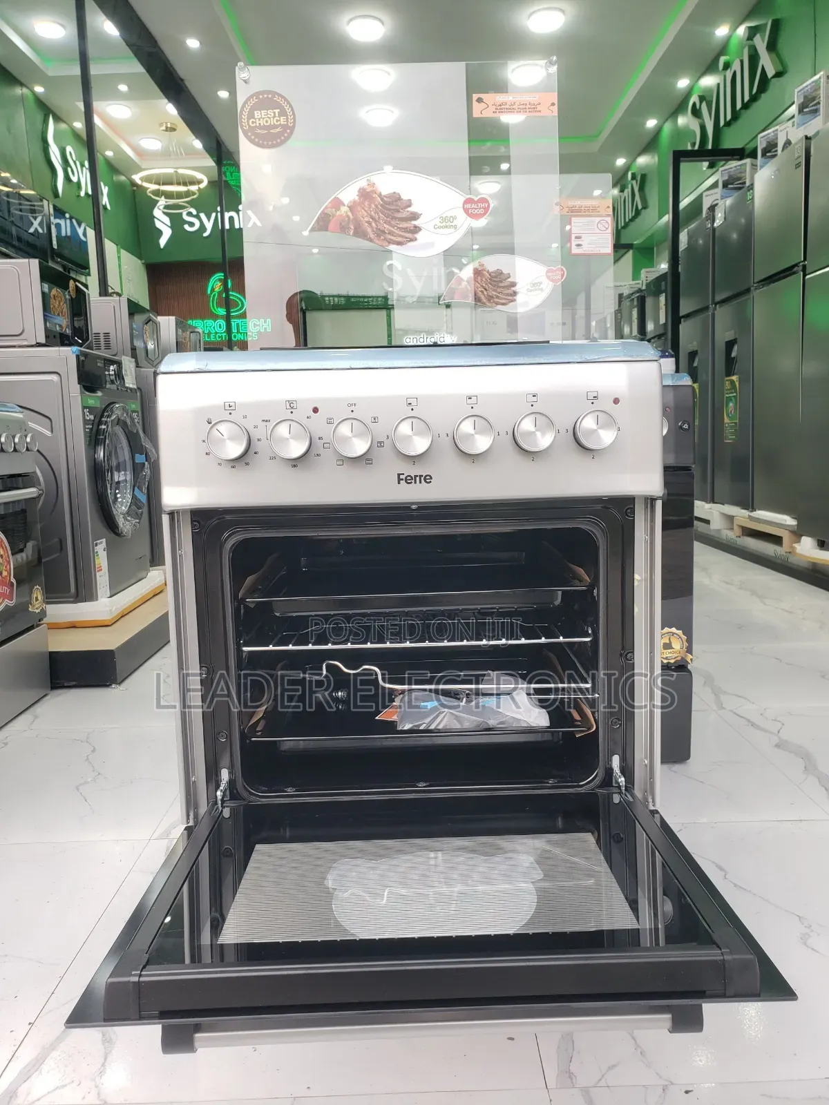 Ferre Oven 60×60cm – Made in Turkey | Premium Quality for Baking,