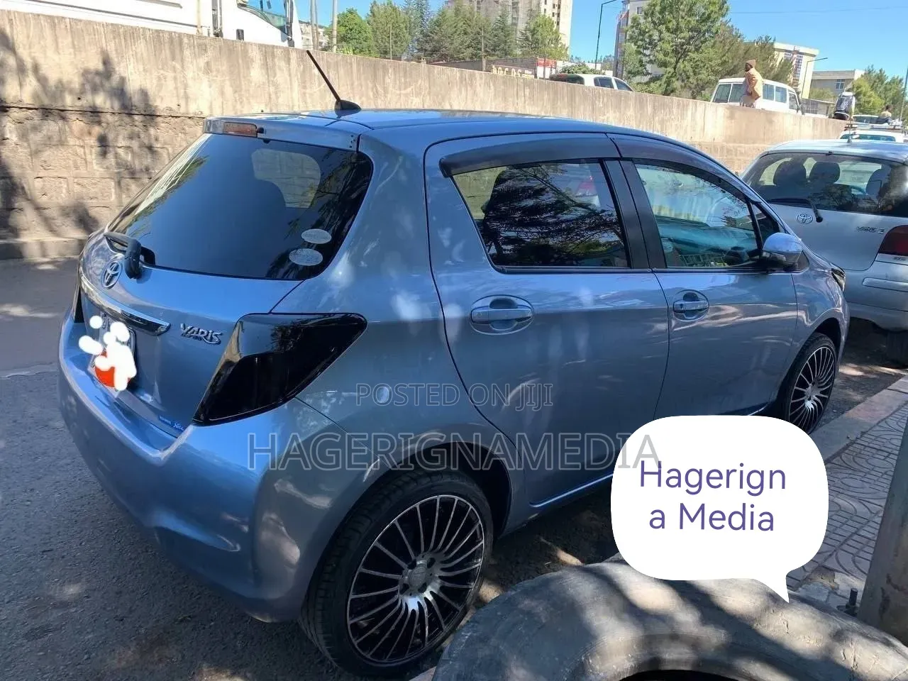 Toyota Yaris 2012 Blue