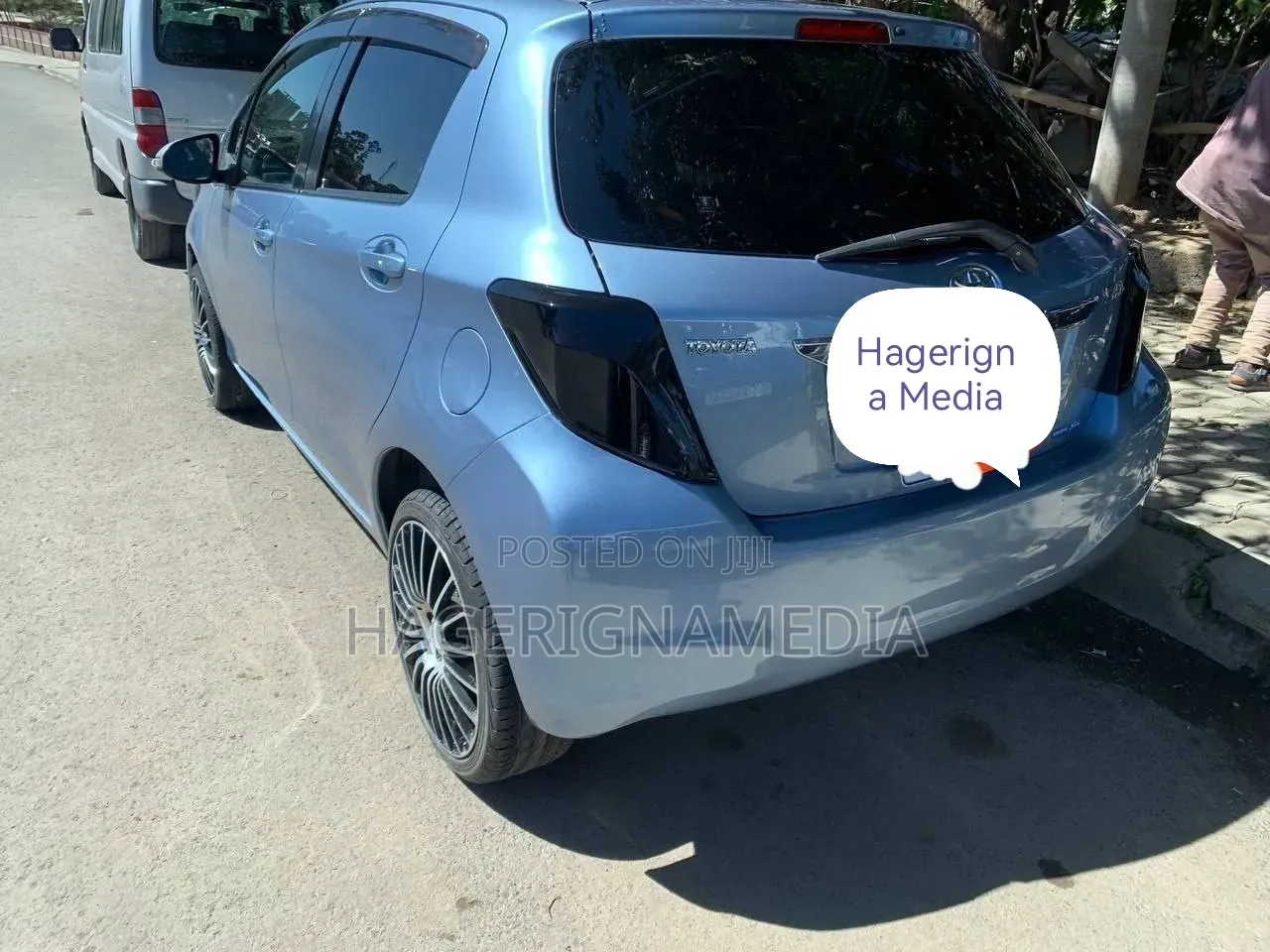 Toyota Yaris 2012 Blue