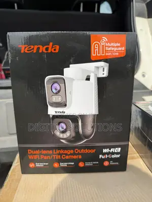 6MP Dual-Lens Outdoor Wi-Fi Pan/Tilt Security Camera
