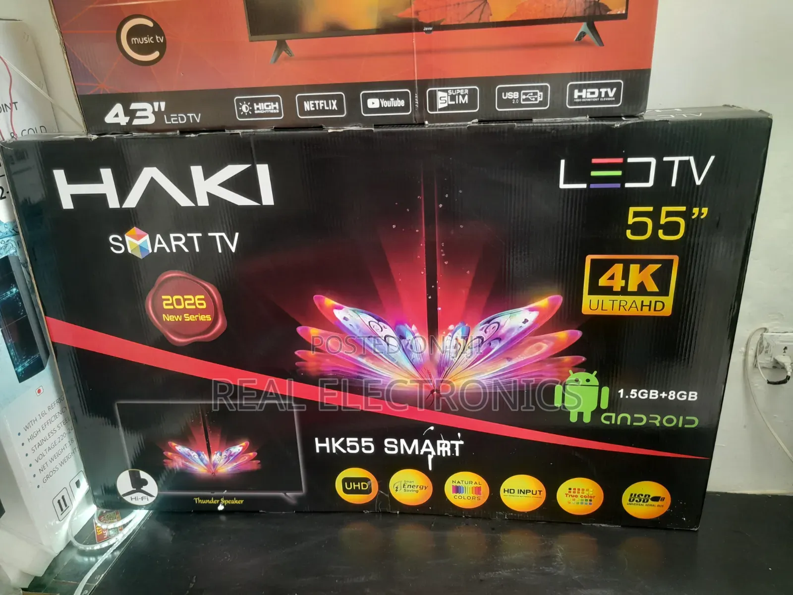 Haki 55 Inch Smart TV