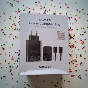 Samsung 3-Port Charger 85W | Cargador Triple 85W