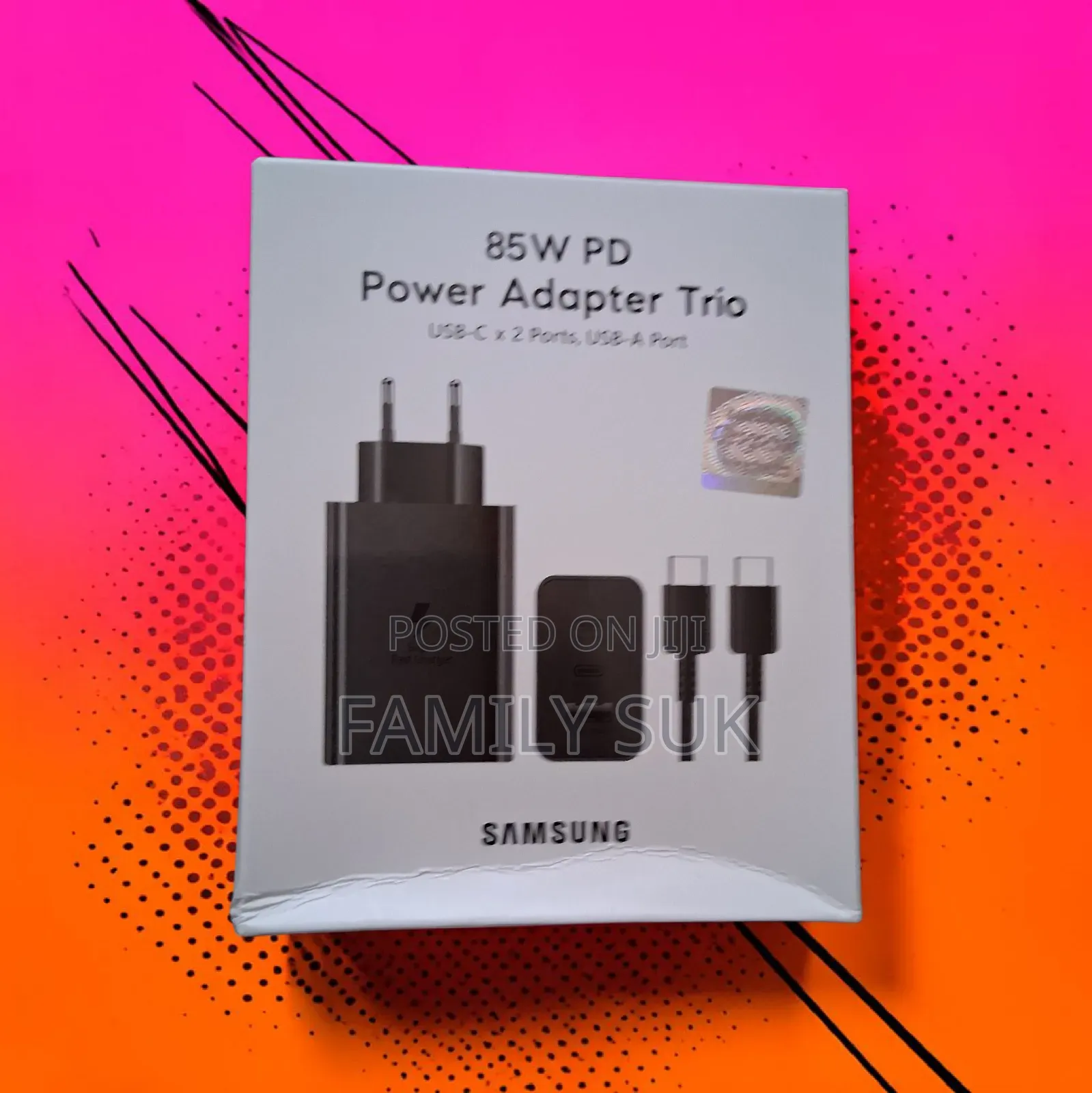 Samsung 85W Trio Charger | Cargador Trío Samsung