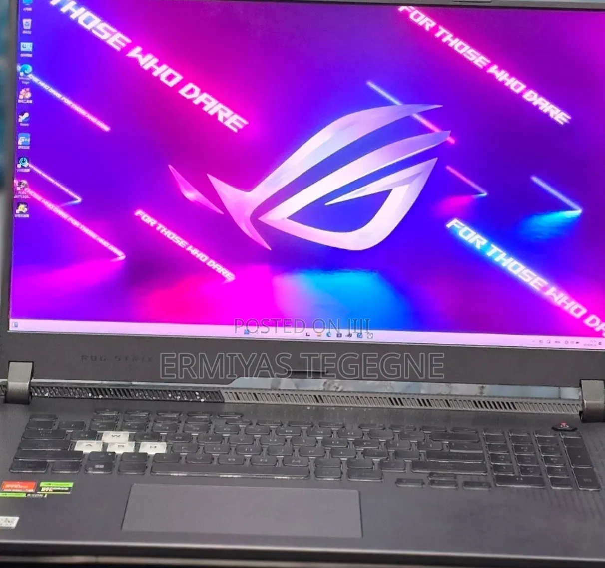 New Laptop Asus ROG Strix G15 16GB AMD Ryzen 5 SSD 512GB