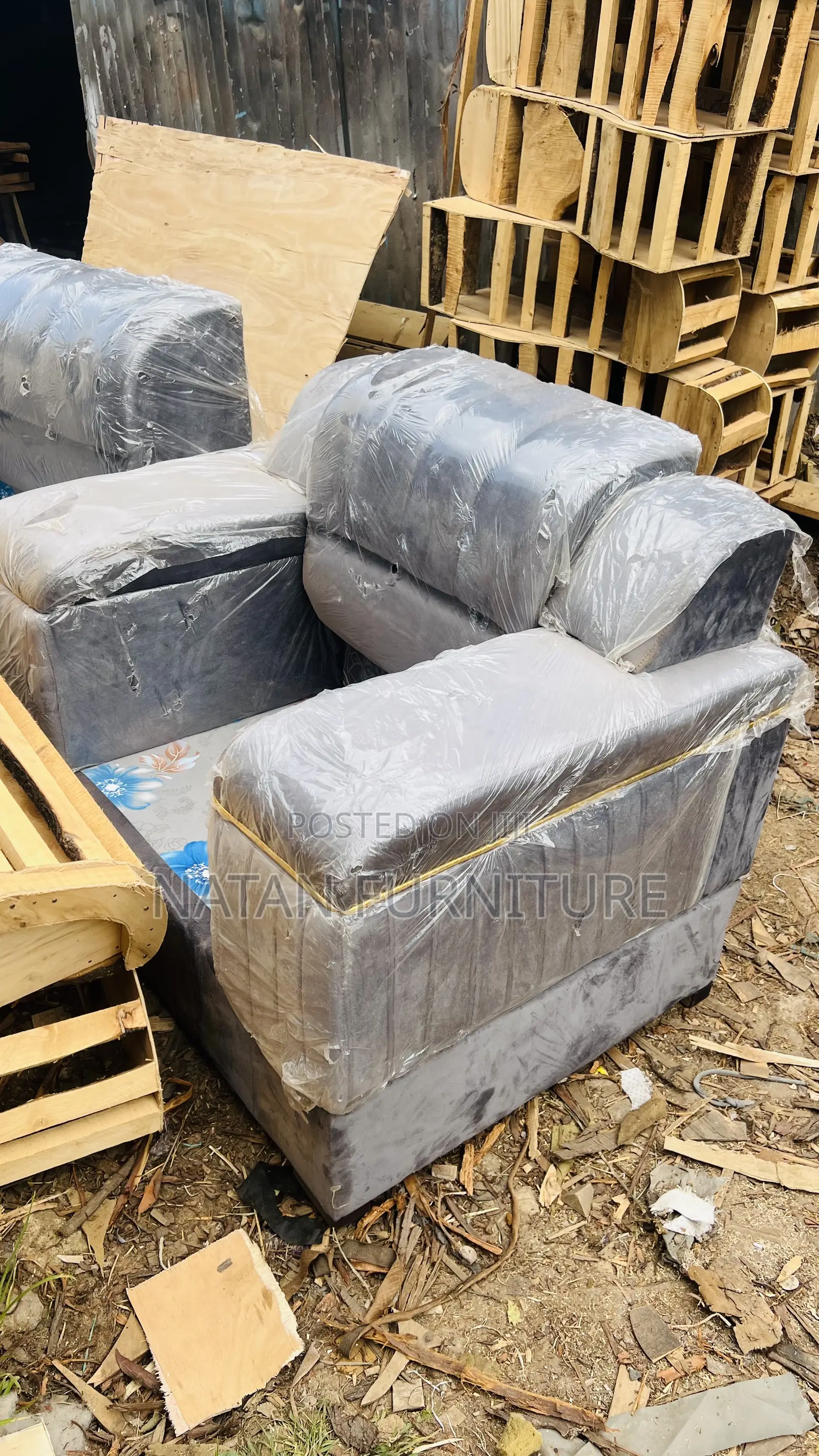 Modern L-Shape Sofa Set – Premium Quality
