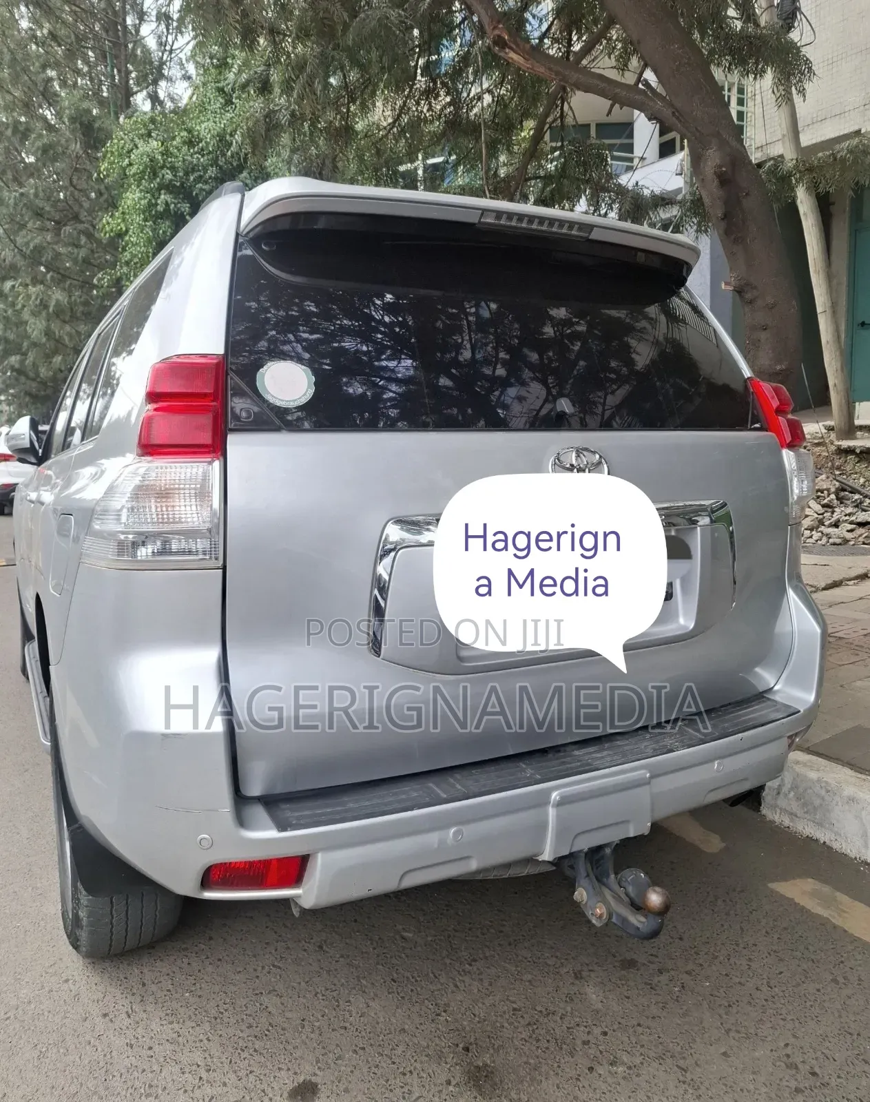 Toyota Land Cruiser Prado 2012 Silver