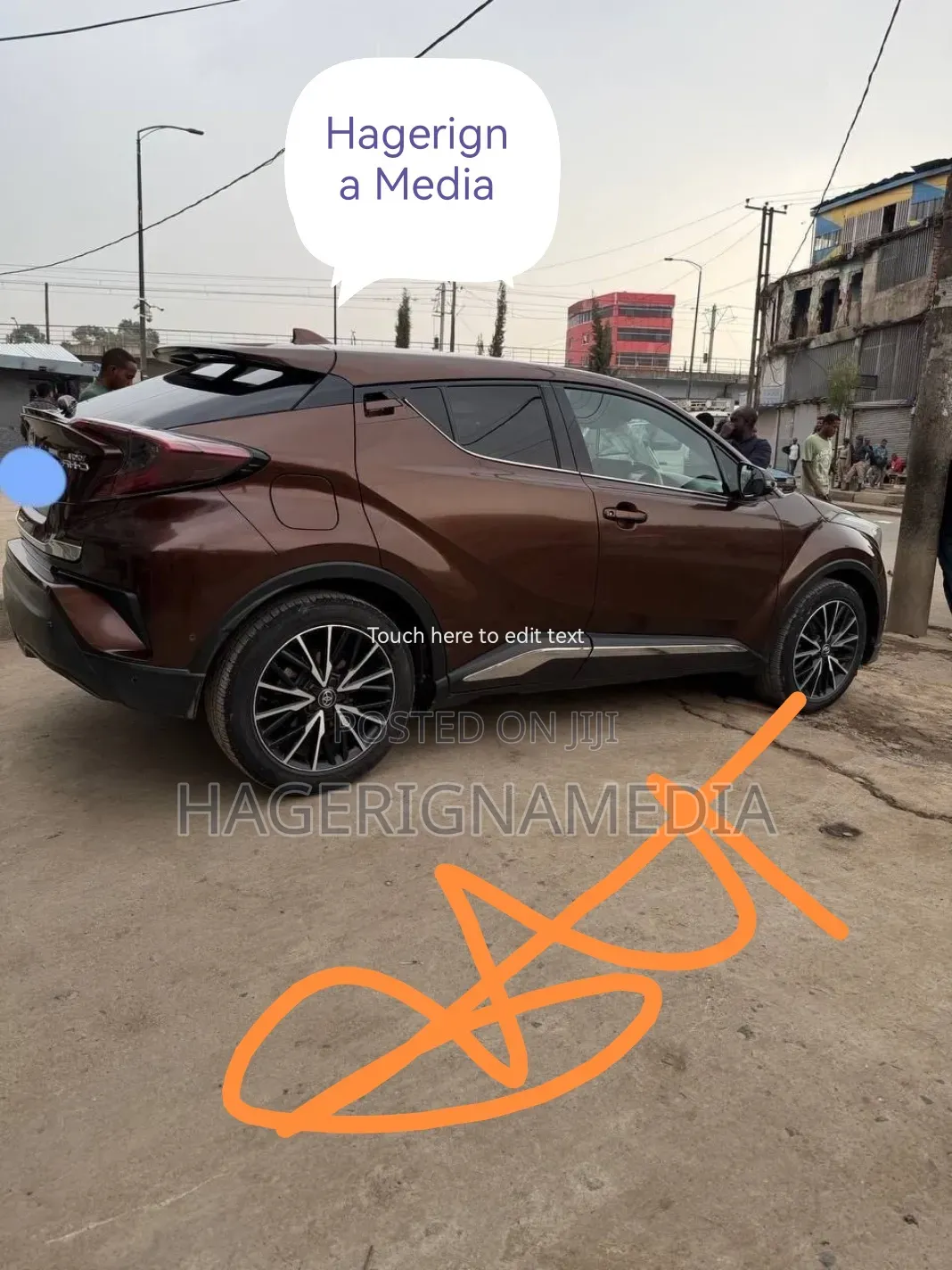 Toyota C-HR 2017 Brown