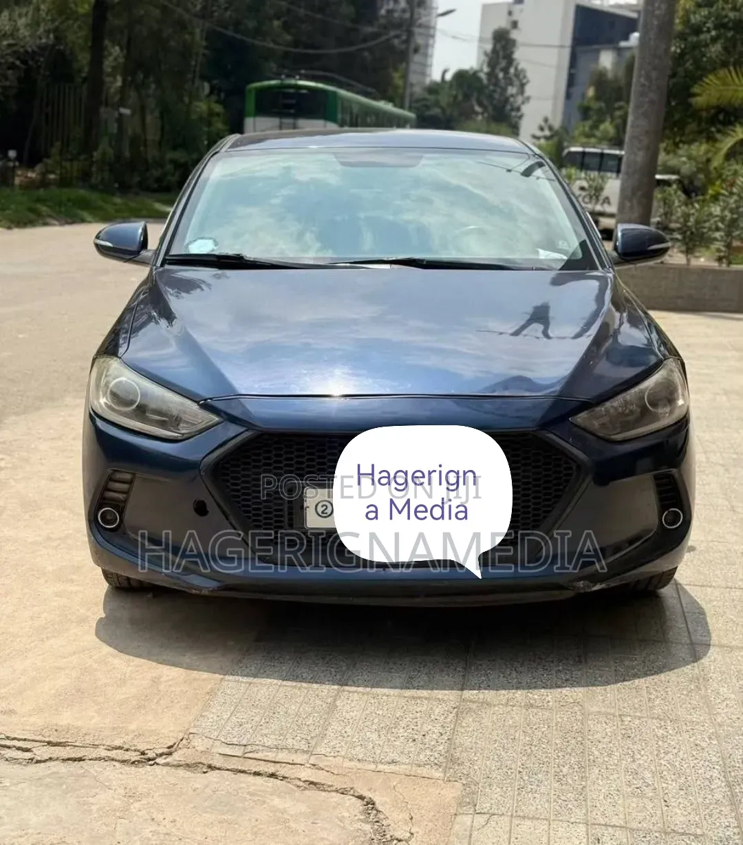 Hyundai Avante 2017 Blue