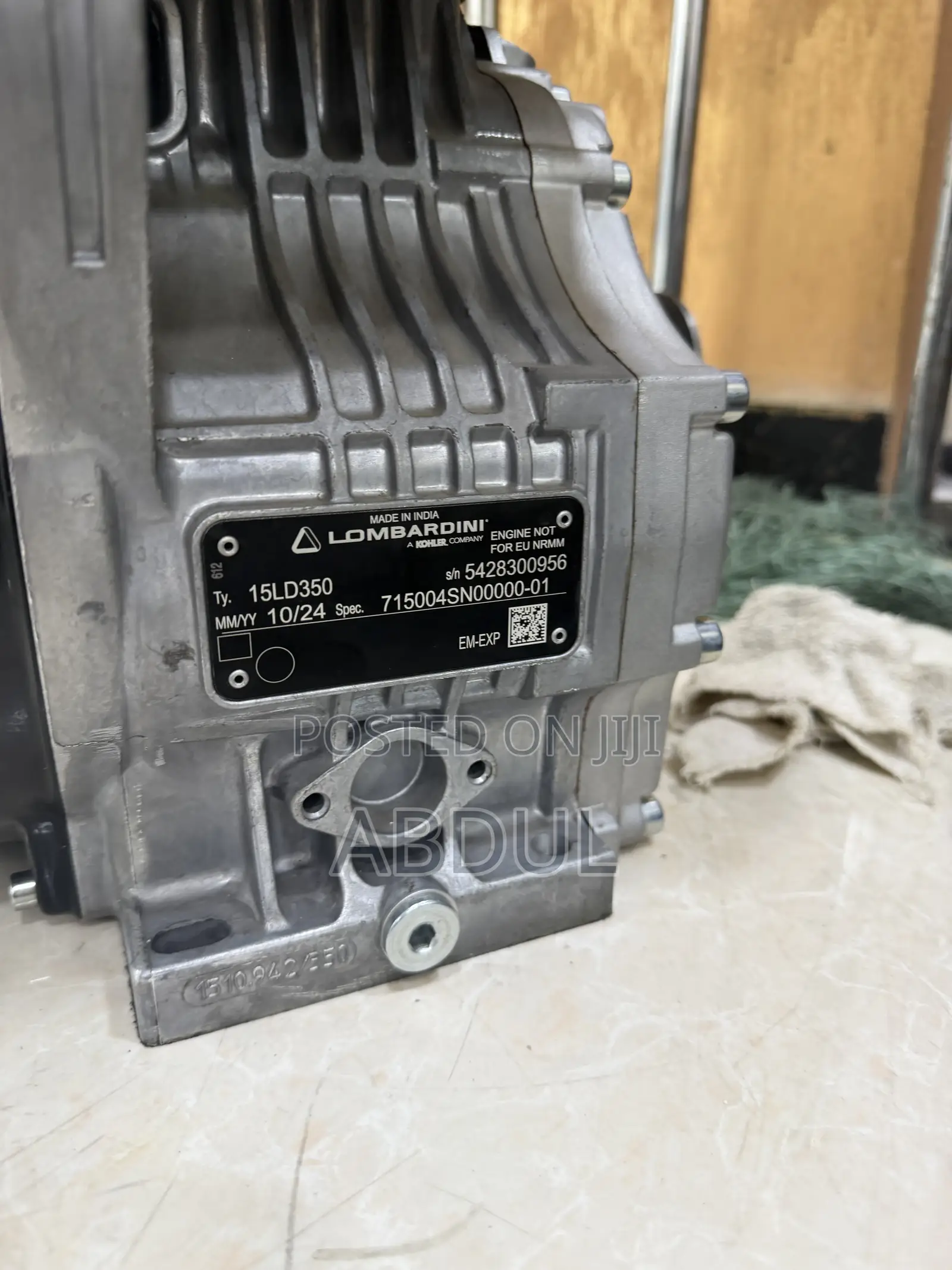 Lombardini Kohler 15LD350 Diesel Engine