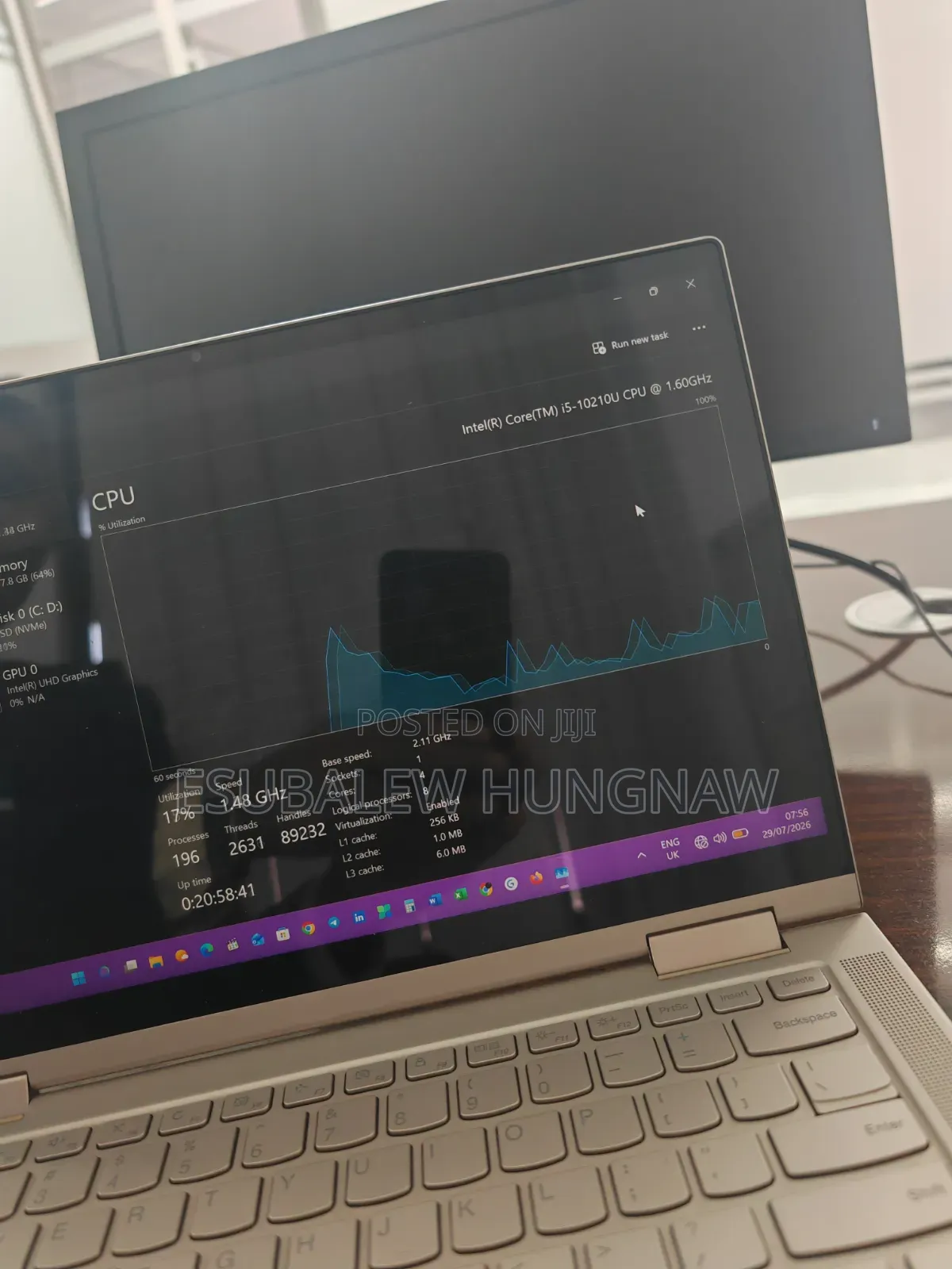 Laptop Lenovo Yoga C740 8GB Intel Core i5 SSD 512GB