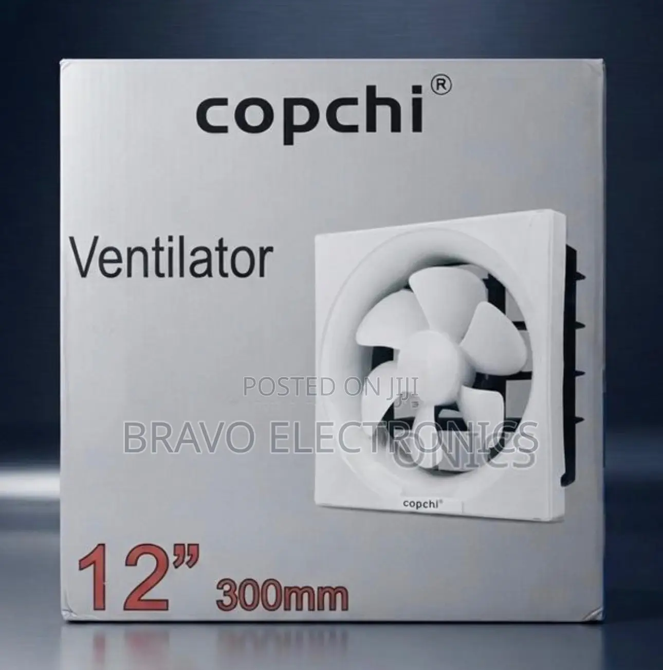  Copchi 12” Window Ventilator – Premium Exhaust Fan 