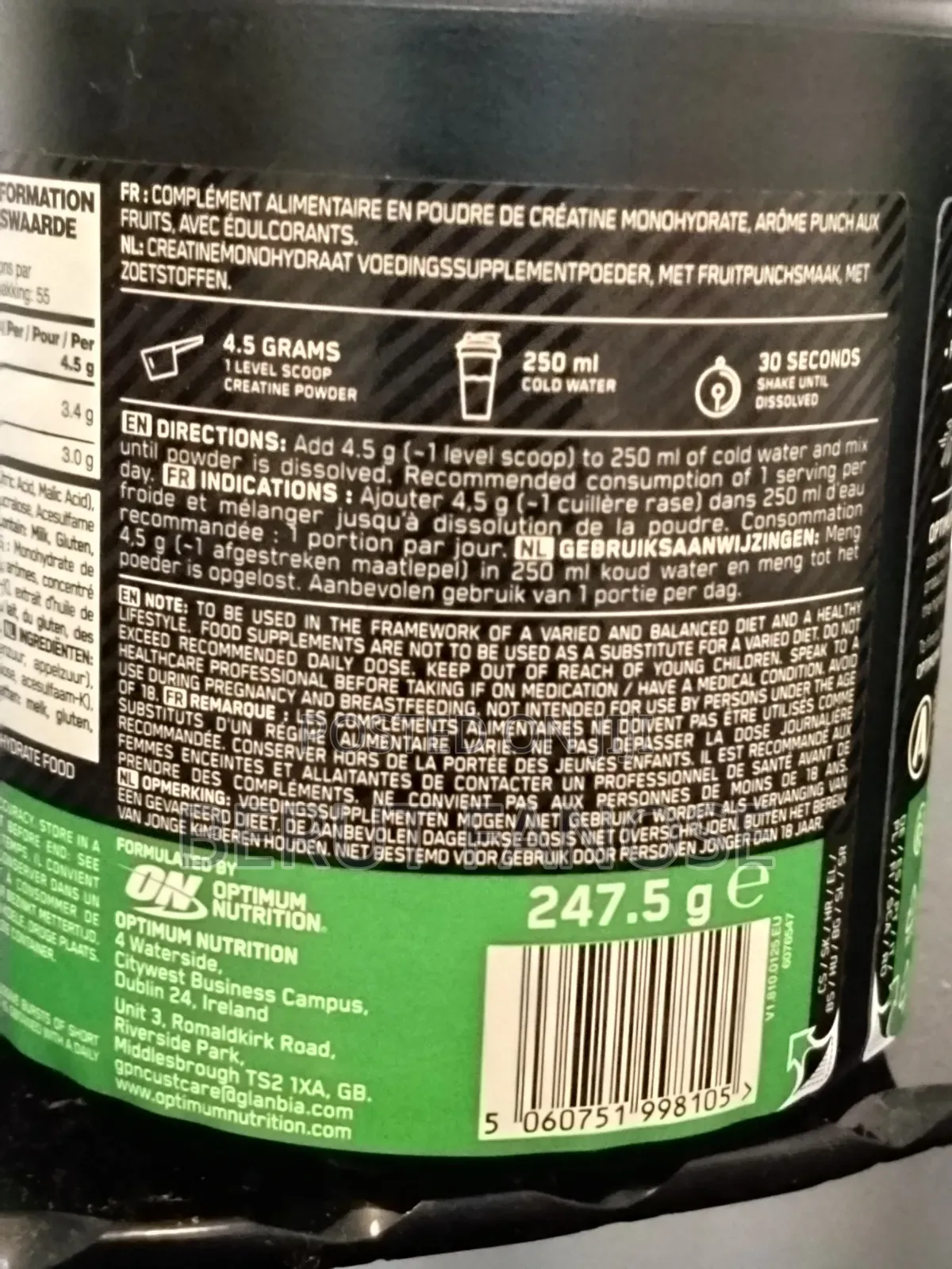 Micronised Creatine Powder