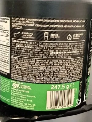 Micronised Creatine Powder