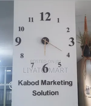 3D Wall O'Clock
