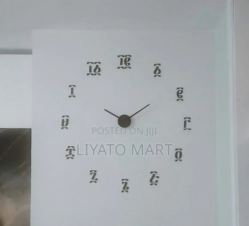 3D Wall O'Clock