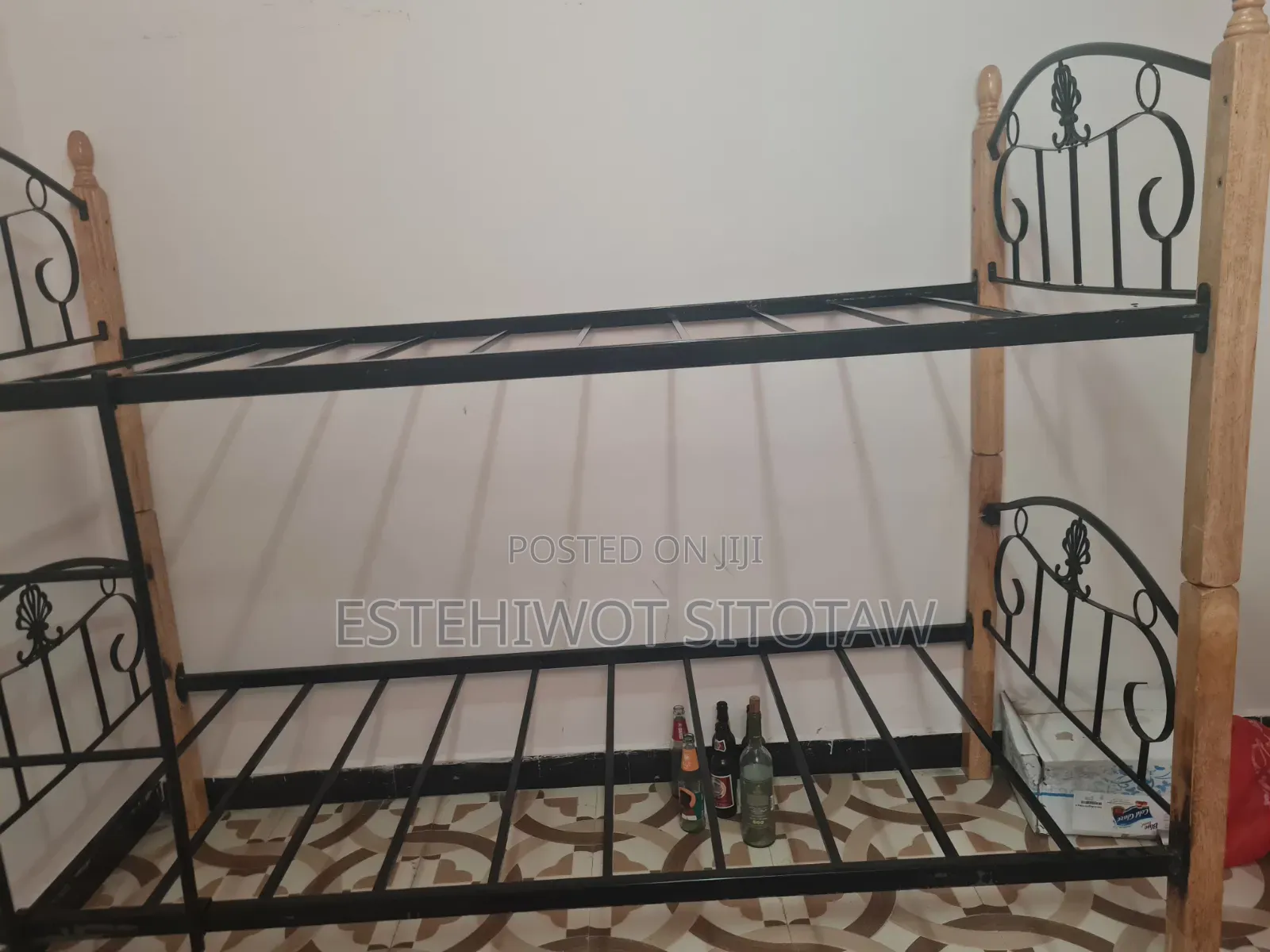 Steel and Wood Bunk Beds