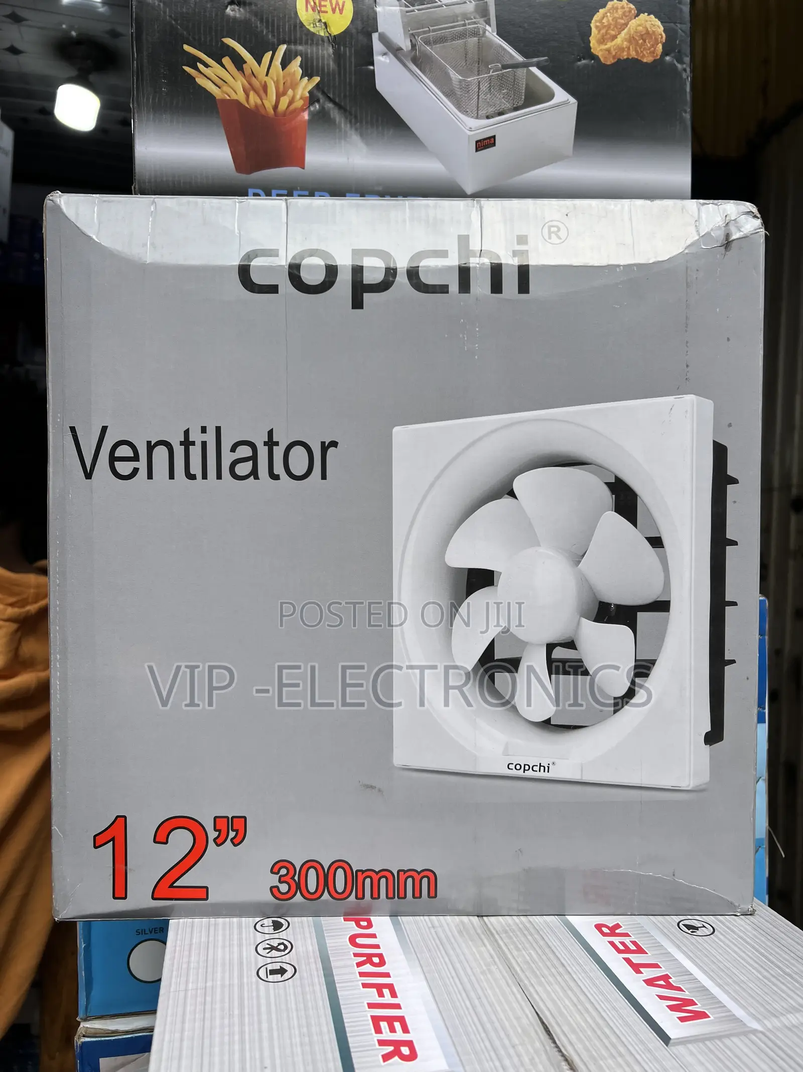 COPCHI Ventilator Exhaust Fan 12-Inch (300mm) Designed for Efficient