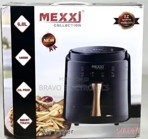 MEXXI Smart Touch Air Fryer 6L – Digital Air Fryer |