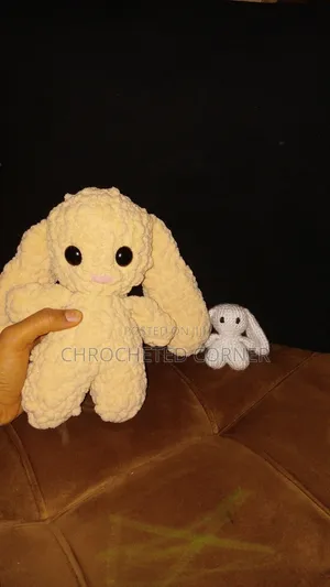 Cute Handmade Crochet Bunny / Amigurumi Plush Toy