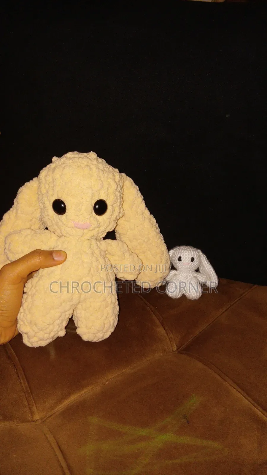 Cute Handmade Crochet Bunny / Amigurumi Plush Toy