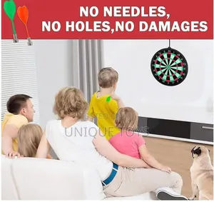 Double-Sided Magnetic Dart Board – 17”