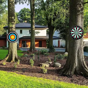 Double-Sided Magnetic Dart Board – 17”