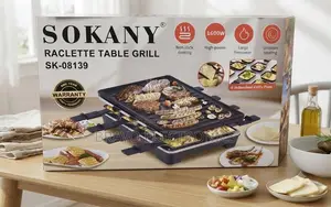 Sokany Raclette Table Grill SKW | Best Price in Addis!