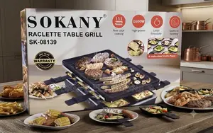  Sokany Table Grill – 1600W Raclette Grill 