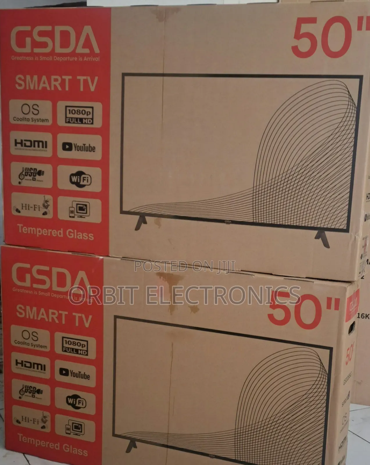 Gasda 50 Inch TV