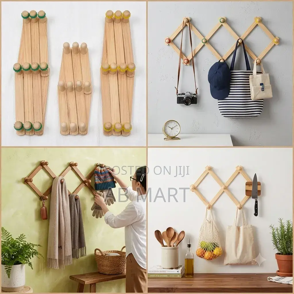 Wooden Coat Rack