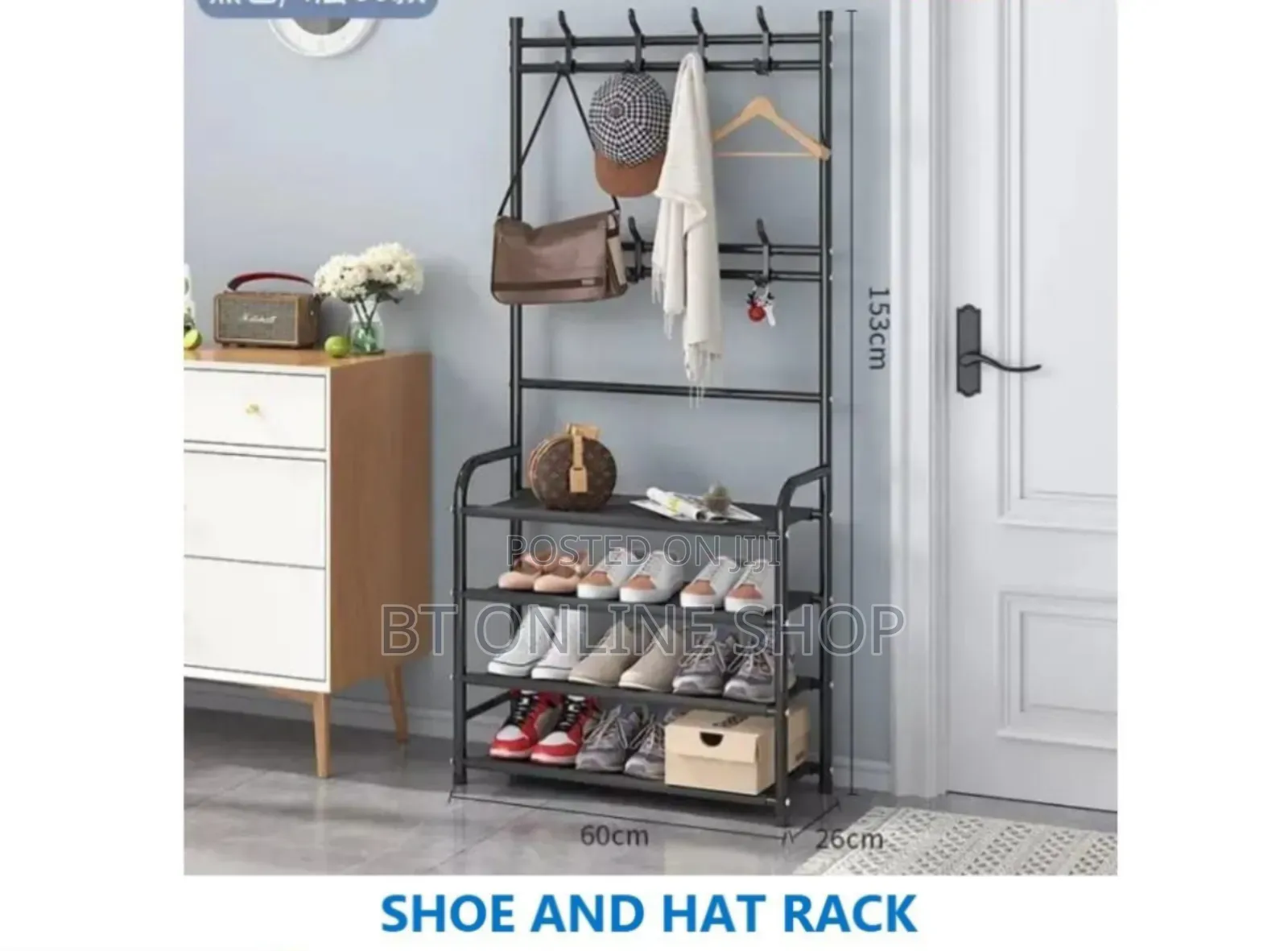 Shoe and Hat Rack