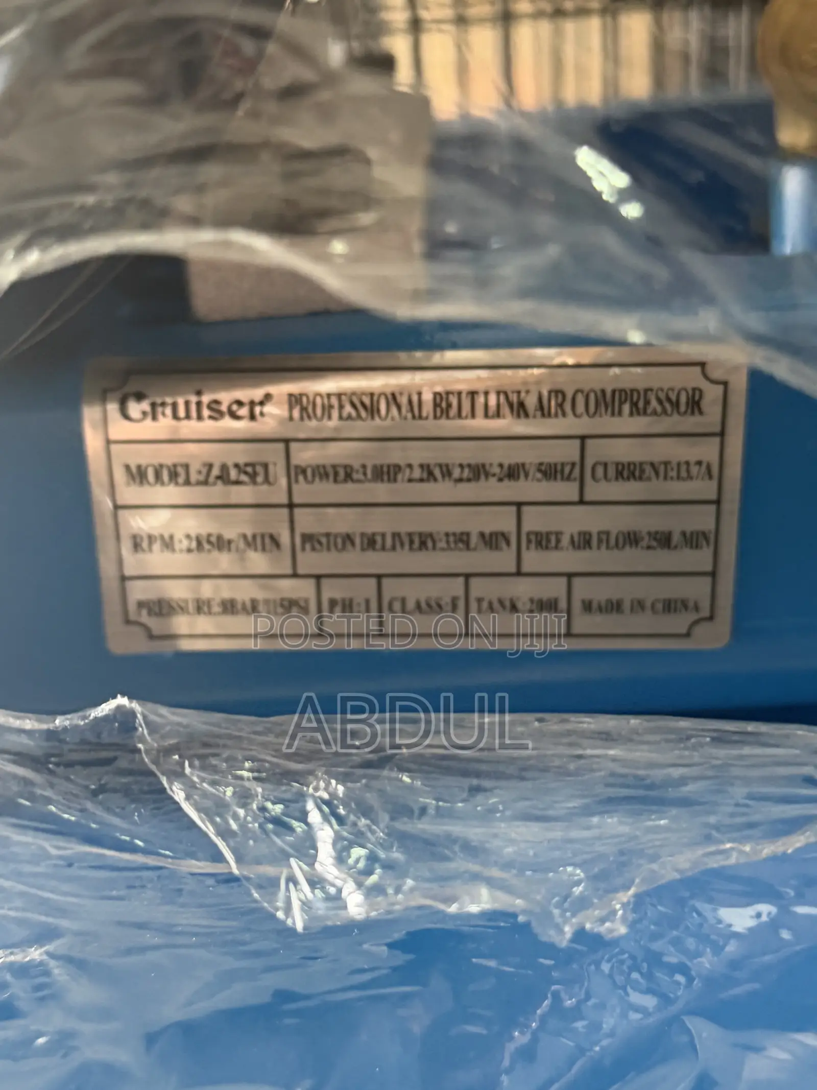 Cruiser Belt Link Air Compressor
