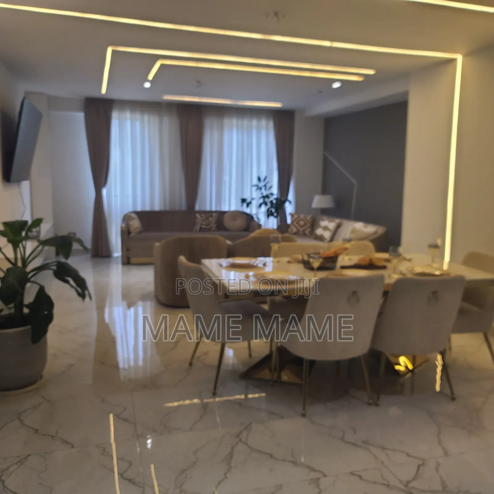 Furnished 3bdrm Apartment in Addis Abeba, Bole for rent