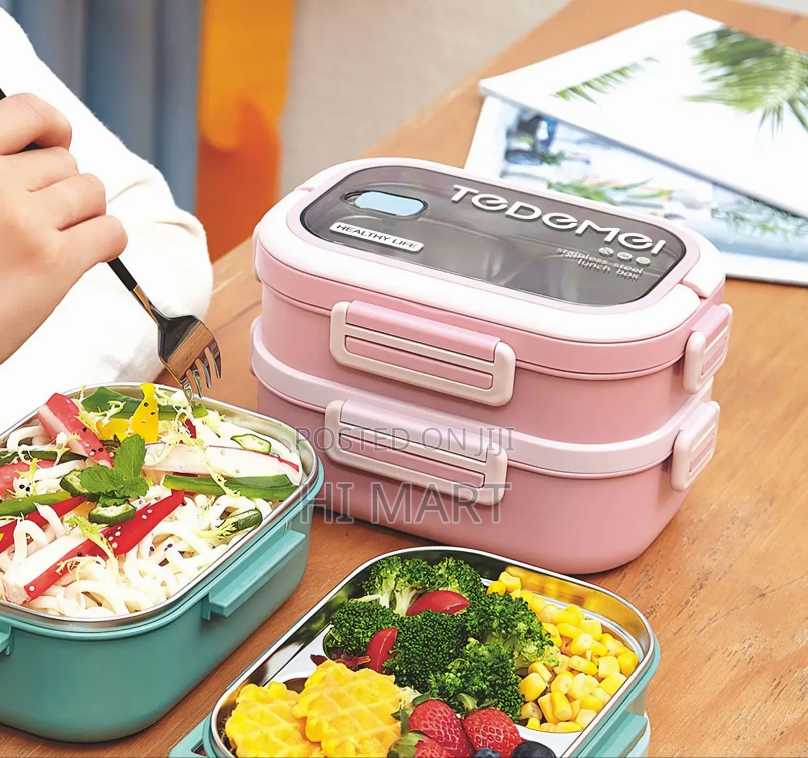 Tedemei Stainless Steel Lunch Box(100%original)