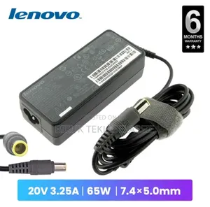 Lenovo Yellow Big Pin 65W 20V 3.25A Charger