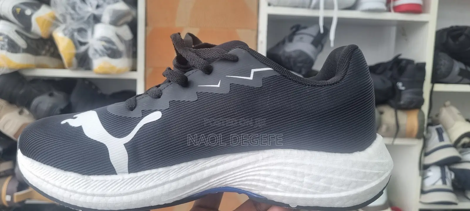 Brand New Very Comfortable Black Sneakers
