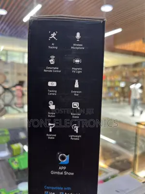 TOKQI M06 3-Axis Smartphone Gimbal Stabilizer With AI Tracking,