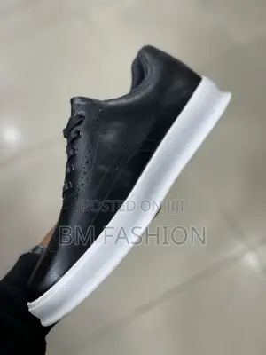 Boss Flats Black Upper Leather
