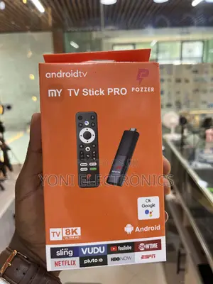 POZZER MY TV Stick PRO – Android TV Streaming Stick
